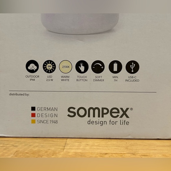 Elo Hanging lantern. Warm White LED Light. Brand New In Box. - Picture 8 of 14